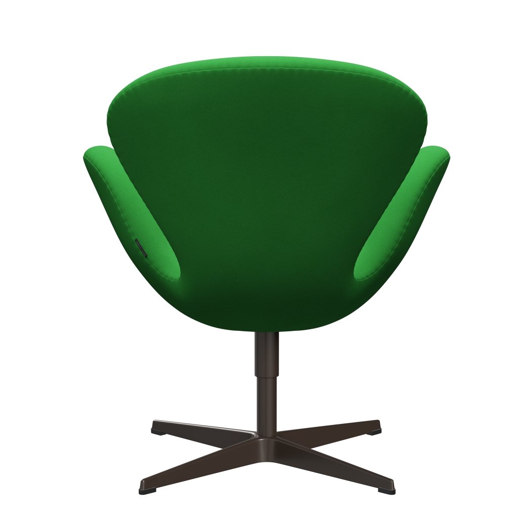 [product_category]-Fritz Hansen Swan Lounge Chair, Brown Bronze/Comfort Green (68003)-Fritz Hansen-3320-C68003-BBBASE-FRI-4