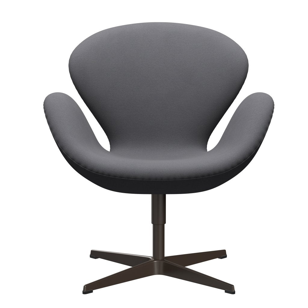 [product_category]-Fritz Hansen Swan Lounge Chair, Brown Bronze/Comfort Grey (01012)-Fritz Hansen-3320-C01012-BBBASE-FRI-1