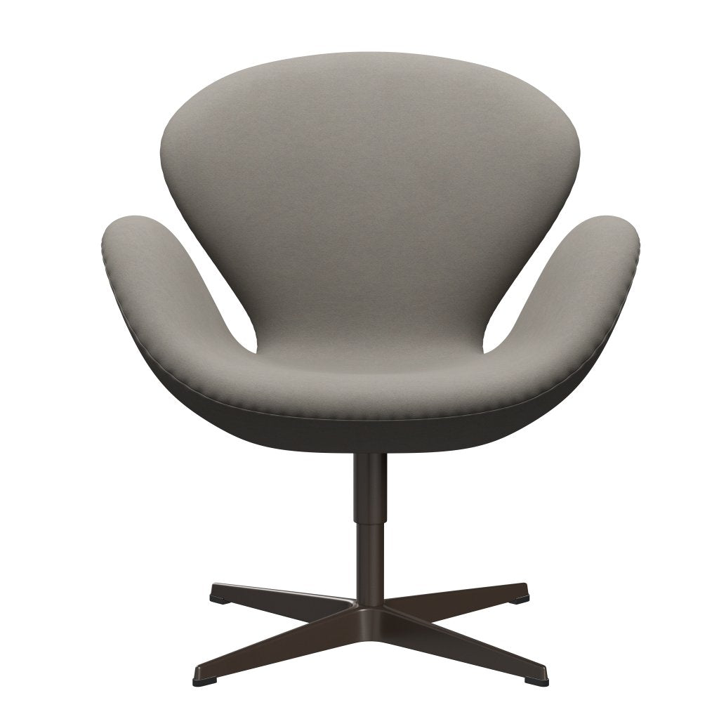 [product_category]-Fritz Hansen Swan Lounge Chair, Brown Bronze/Comfort Grey (60003)-Fritz Hansen-3320-C60003-BBBASE-FRI-1