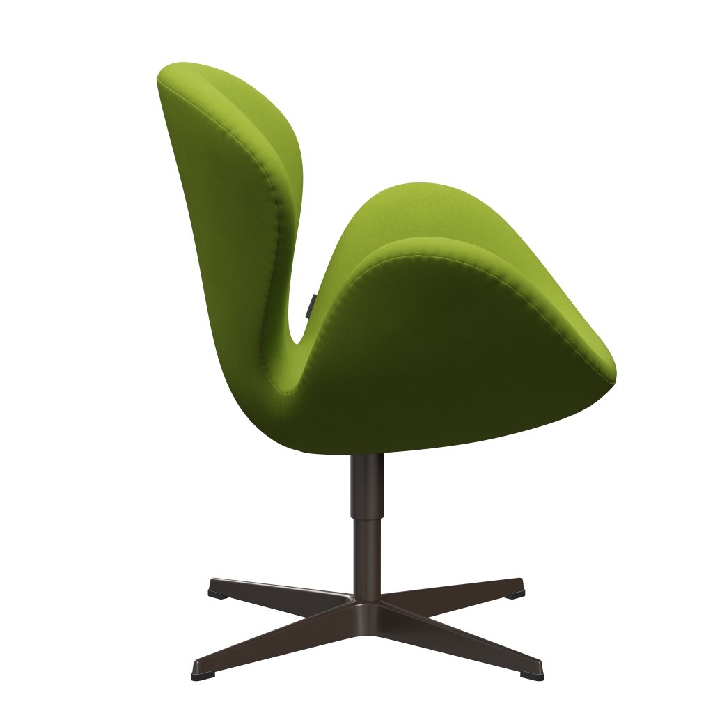 [product_category]-Fritz Hansen Swan Lounge Chair, Brown Bronze/Comfort Light Green (68000)-Fritz Hansen-3320-C68000-BBBASE-FRI-3