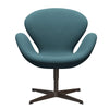  Swan™ Lounge Chair Brown Bronze/Comfort Light Grey/Blue