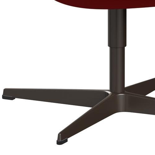 [product_category]-Fritz Hansen Swan Lounge Chair, Brown Bronze/Comfort Light Red-Fritz Hansen-3320-C64002-BBBASE-FRI-7
