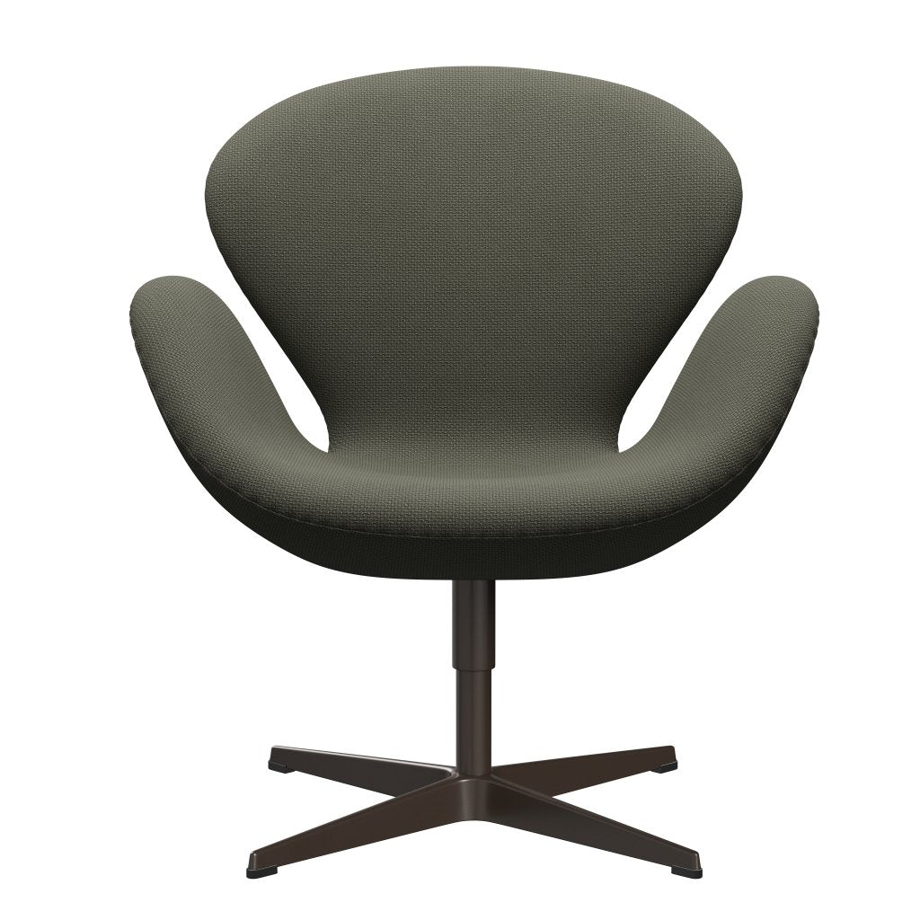 [product_category]-Fritz Hansen Swan Lounge Chair, Brown Bronze/Diablo Warm Grey-Fritz Hansen-3320-DIA101-BBBASE-FRI-1