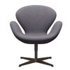  Swan™ Lounge Chair Brown Bronze/Divina Md Soft Blue Grey