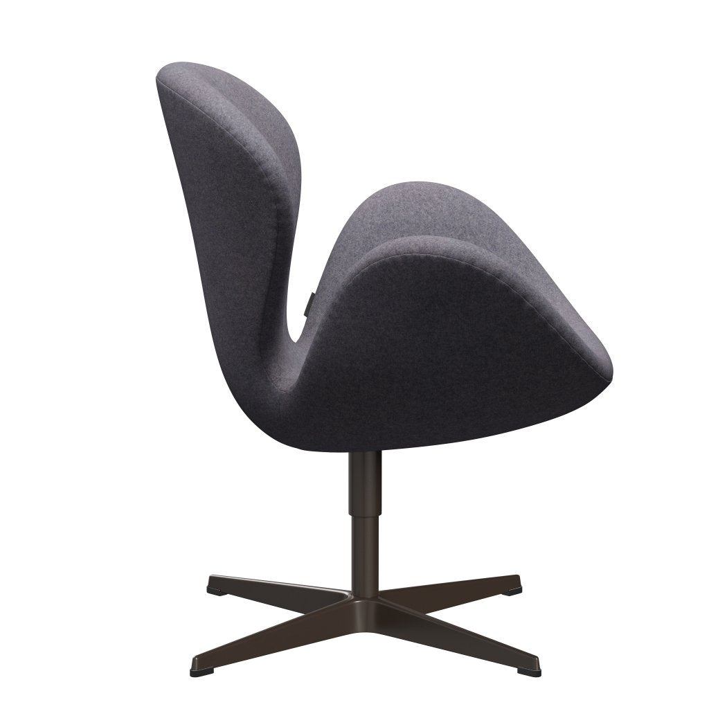 [product_category]-Fritz Hansen Swan Lounge Chair, Brown Bronze/Divina Md Soft Blue Grey-Fritz Hansen-3320-DMD733-BBBASE-FRI-3