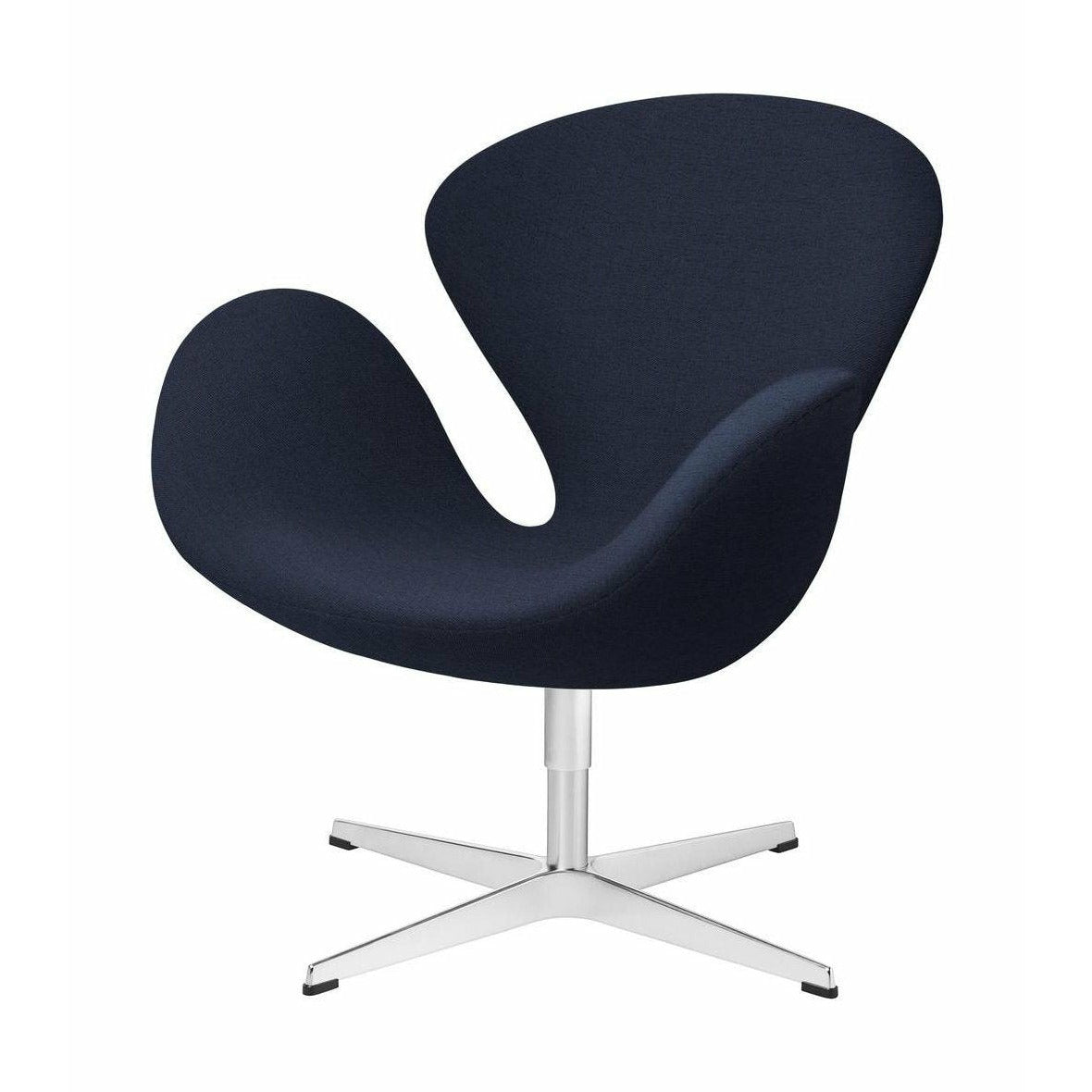 [product_category]-Fritz Hansen Swan Lounge Chair Fabric, Christianshavn Dark Blue-Fritz Hansen-3320-Alu-Christianshavn-1155-FRI-1