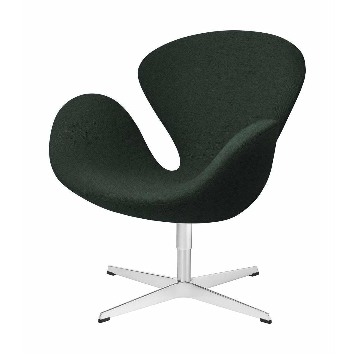 [product_category]-Fritz Hansen Swan Lounge Chair Fabric, Christianshavn Dark Green-Fritz Hansen-3320-Alu-Christianshavn-1161-FRI-1