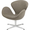  Swan™ Lounge Chair Fabric Divina Melange Dust Brown