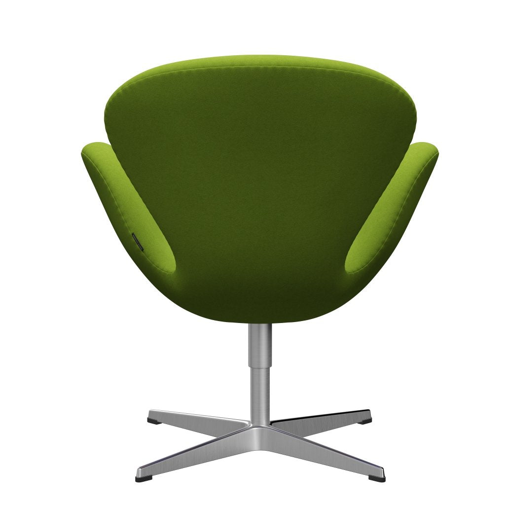 [product_category]-Fritz Hansen Swan Lounge Chair, Satin Brushed Aluminium/Comfort Green (68011)-Fritz Hansen-3320-C68011-SPAL-FRI-4