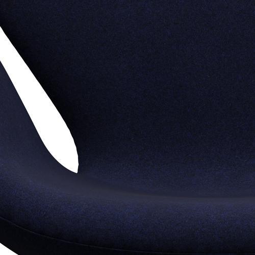 [product_category]-Fritz Hansen Swan Lounge Chair, Satin Brushed Aluminium/Divina Melange Dark Blue-Fritz Hansen-3320-DIM787-SPAL-FRI-6
