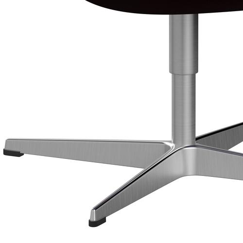 [product_category]-Fritz Hansen Swan Lounge Chair, Satin Brushed Aluminium/Hallingdal Wine Red-Fritz Hansen-3320-HAL694-SPAL-FRI-7