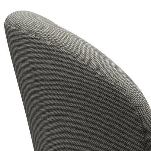 [product_category]-Fritz Hansen Swan Lounge Chair, Satin Brushed Aluminium/Re Wool Grey White/Plain-Fritz Hansen-3320-REW128-SPAL-FRI-5