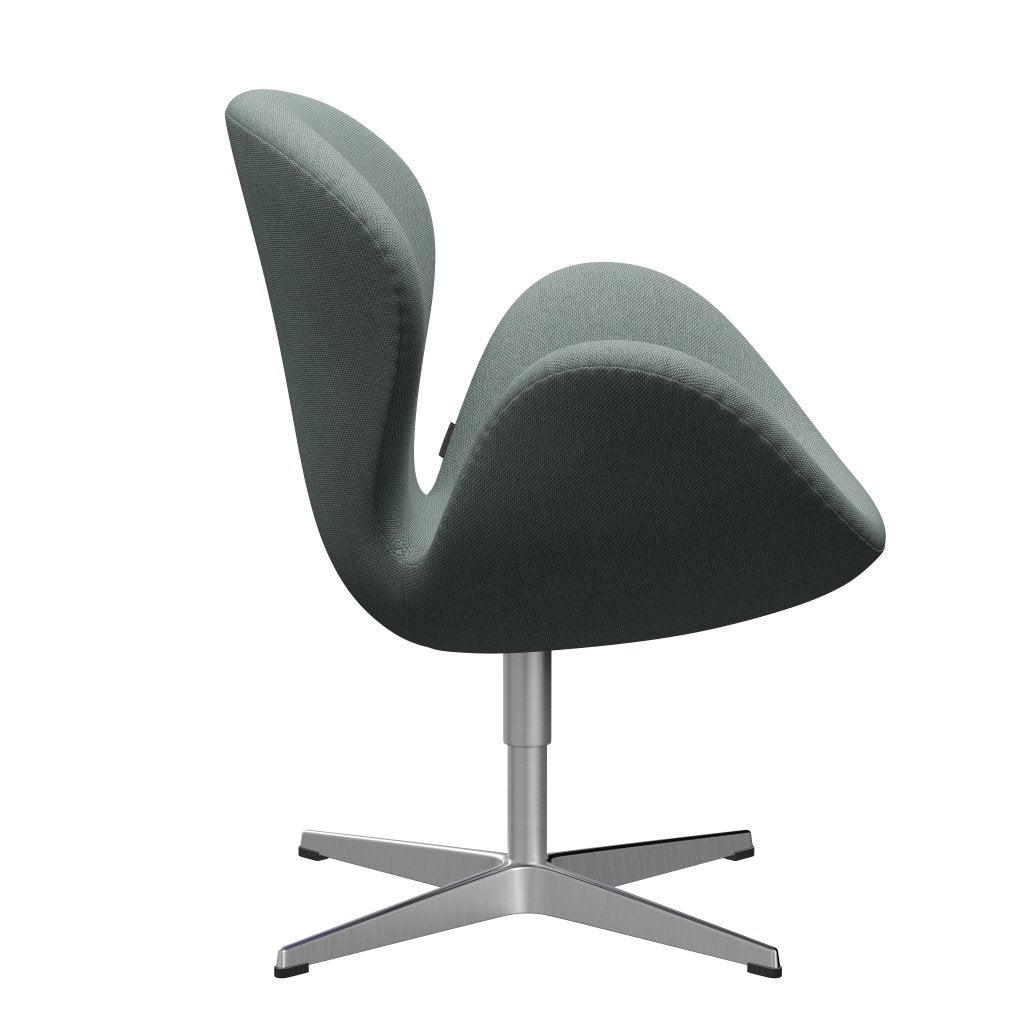[product_category]-Fritz Hansen Swan Lounge Chair, Satin Brushed Aluminium/Re Wool Light Aquamarine/Natural-Fritz Hansen-3320-REW868-SPAL-FRI-3