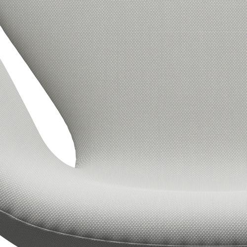 [product_category]-Fritz Hansen Swan Lounge Chair, Satin Brushed Aluminium/Steelcut Trio Delicate Mint Green-Fritz Hansen-3320-STR906-SPAL-FRI-6