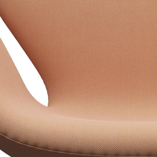 [product_category]-Fritz Hansen Swan Lounge Chair, Satin Brushed Aluminium/Steelcut Trio Nude-Fritz Hansen-3320-STR506-SPAL-FRI-6