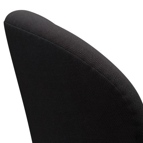 [product_category]-Fritz Hansen Swan Lounge Chair, Satin Brushed Aluminium/Sunniva Black (683)-Fritz Hansen-3320-SV683-SPAL-FRI-5