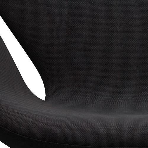 [product_category]-Fritz Hansen Swan Lounge Chair, Satin Brushed Aluminium/Sunniva Black (683)-Fritz Hansen-3320-SV683-SPAL-FRI-6