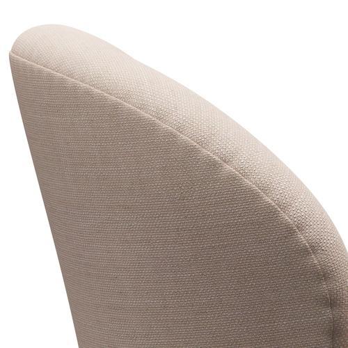 [product_category]-Fritz Hansen Swan Lounge Chair, Satin Brushed Aluminium/Sunniva Sand/Soft Pink-Fritz Hansen-3320-SV236-SPAL-FRI-5