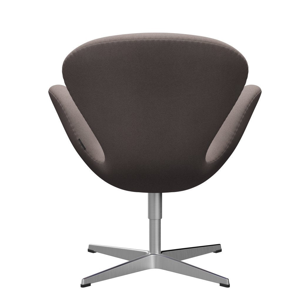 [product_category]-Fritz Hansen Swan Lounge Chair, Satin Brushed Aluminium/Tonus Dusty Sand-Fritz Hansen-3320-TON240-SPAL-FRI-4