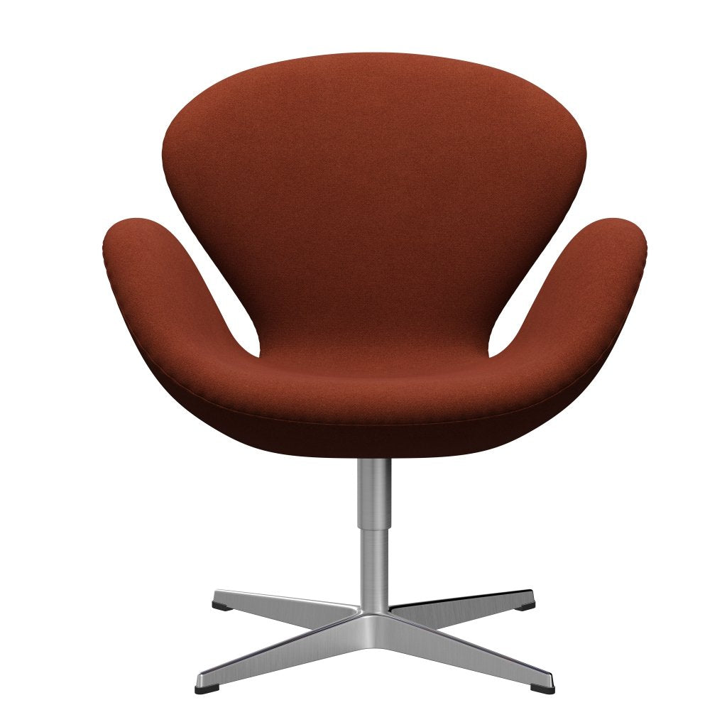 [product_category]-Fritz Hansen Swan Lounge Chair, Satin Brushed Aluminium/Tonus Grate-Fritz Hansen-3320-TON474-SPAL-FRI-1