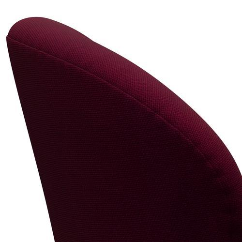 [product_category]-Fritz Hansen Swan Lounge Chair, Sating Brushed Aluminium/Hallingdal Pink Dark-Fritz Hansen-3320-HAL563-SPAL-FRI-5