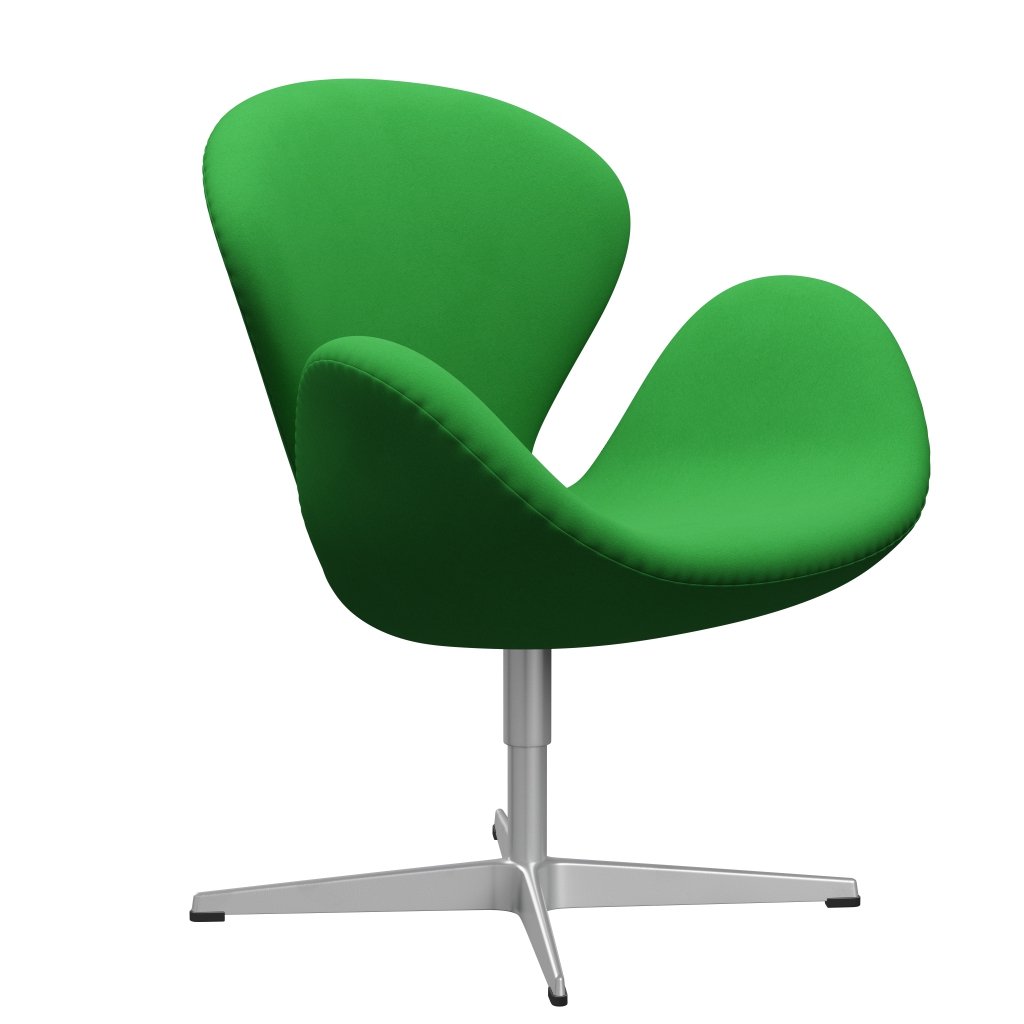 [product_category]-Fritz Hansen Swan Lounge Chair, Silver Grey/Comfort Green (68003)-Fritz Hansen-3320-C68003-SGBASE-FRI-2