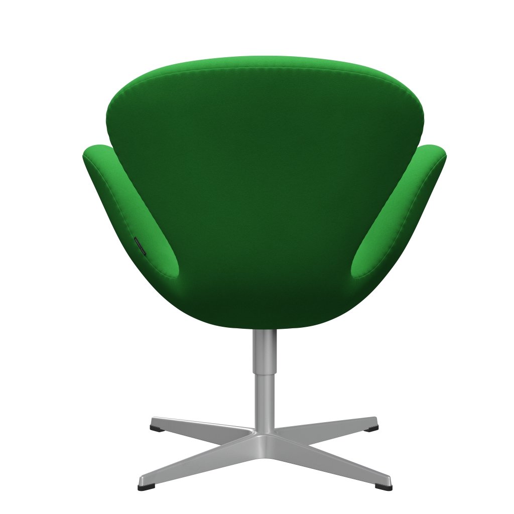 [product_category]-Fritz Hansen Swan Lounge Chair, Silver Grey/Comfort Green (68003)-Fritz Hansen-3320-C68003-SGBASE-FRI-4
