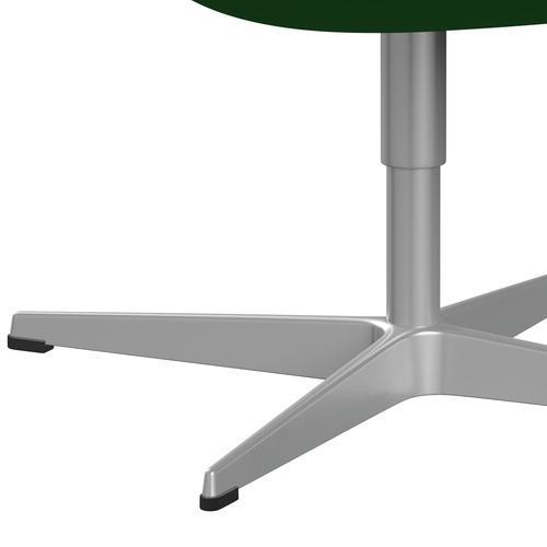 [product_category]-Fritz Hansen Swan Lounge Chair, Silver Grey/Comfort Green (68003)-Fritz Hansen-3320-C68003-SGBASE-FRI-7