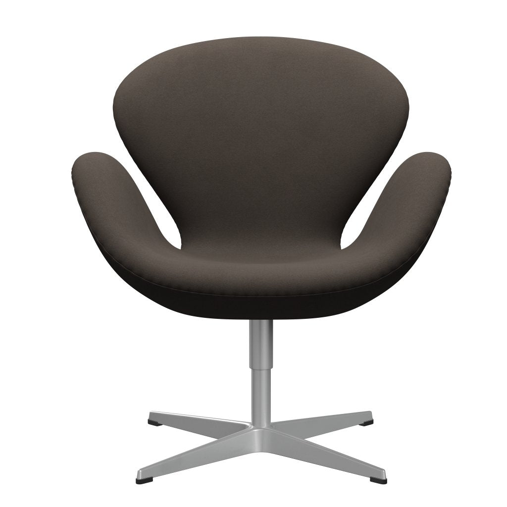 [product_category]-Fritz Hansen Swan Lounge Chair, Silver Grey/Comfort Grey (61014)-Fritz Hansen-3320-C61014-SGBASE-FRI-1