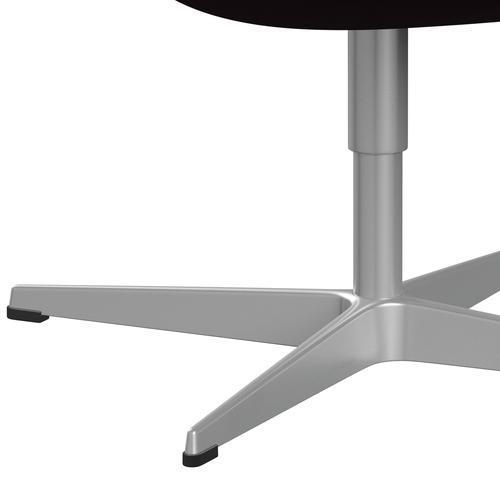 [product_category]-Fritz Hansen Swan Lounge Chair, Silver Grey/Comfort Light Bordeaux-Fritz Hansen-3320-C01163-SGBASE-FRI-7