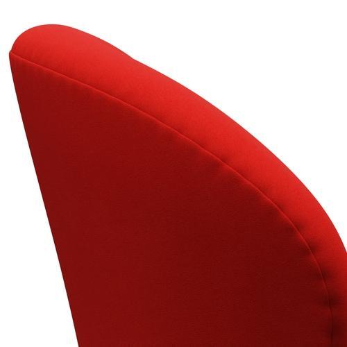 [product_category]-Fritz Hansen Swan Lounge Chair, Silver Grey/Comfort Light Red-Fritz Hansen-3320-C64002-SGBASE-FRI-5