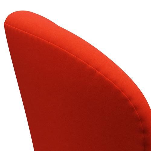 [product_category]-Fritz Hansen Swan Lounge Chair, Silver Grey/Comfort Orange/Red-Fritz Hansen-3320-C63006-SGBASE-FRI-5