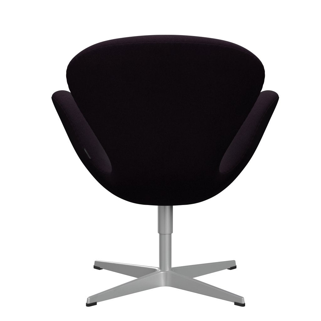 [product_category]-Fritz Hansen Swan Lounge Chair, Silver Grey/Divina Aubergine (376)-Fritz Hansen-3320-DIV376-SGBASE-FRI-4