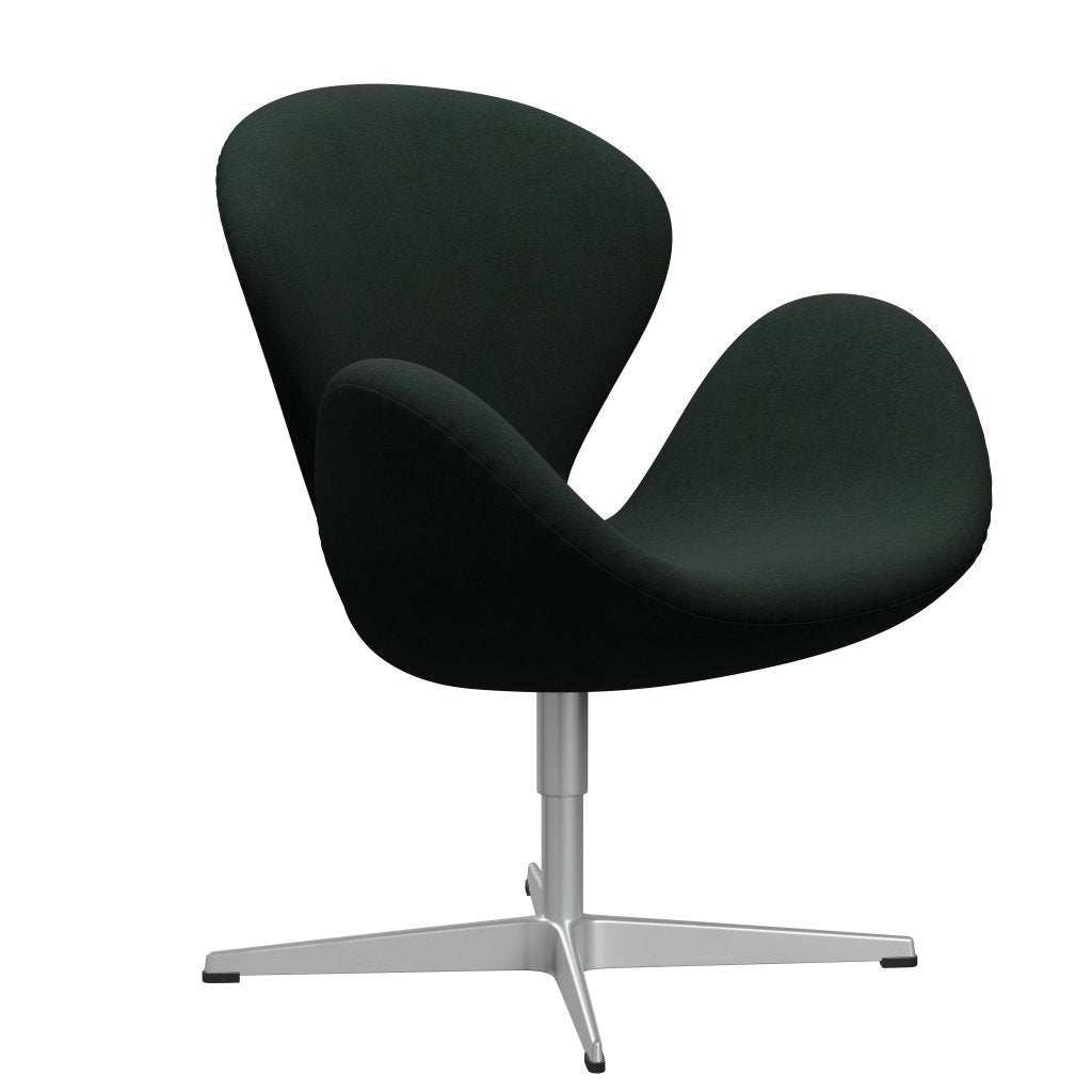 [product_category]-Fritz Hansen Swan Lounge Chair, Silver Grey/Divina Charcoal-Fritz Hansen-3320-DIV181-SGBASE-FRI-2