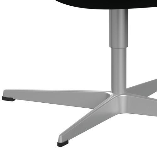 [product_category]-Fritz Hansen Swan Lounge Chair, Silver Grey/Divina Charcoal-Fritz Hansen-3320-DIV181-SGBASE-FRI-7