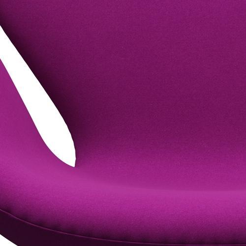[product_category]-Fritz Hansen Swan Lounge Chair, Silver Grey/Divina Violet (666)-Fritz Hansen-3320-DIV666-SGBASE-FRI-6