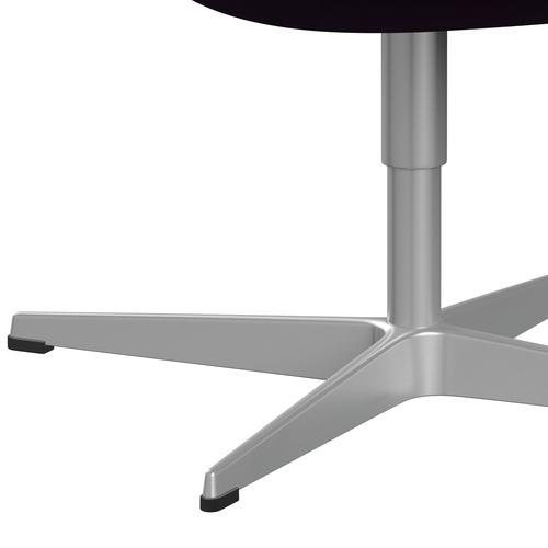 [product_category]-Fritz Hansen Swan Lounge Chair, Silver Grey/Divina Violet (696)-Fritz Hansen-3320-DIV696-SGBASE-FRI-7