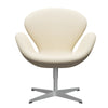 Fritz Hansen Swan™ Lounge Chair, Silver Grey/Divina White