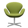  Swan™ Lounge Chair Silver Grey/Fame Light Grass Green