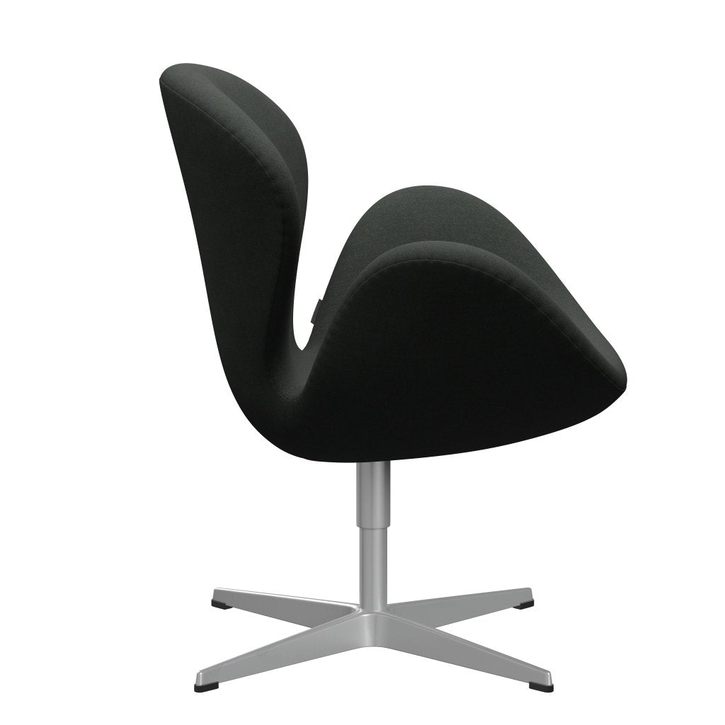 [product_category]-Fritz Hansen Swan Lounge Chair, Silver Grey/Fiord Black Multicoloured-Fritz Hansen-3320-FIO991-SGBASE-FRI-3