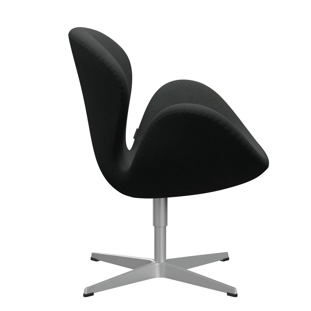 [product_category]-Fritz Hansen Swan Lounge Chair, Silver Grey/Fiord Charcoal Grey-Fritz Hansen-3320-FIO382-SGBASE-FRI-3