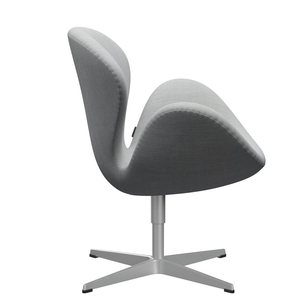 [product_category]-Fritz Hansen Swan Lounge Chair, Silver Grey/Fiord Grey/Medium Grey-Fritz Hansen-3320-FIO121-SGBASE-FRI-3