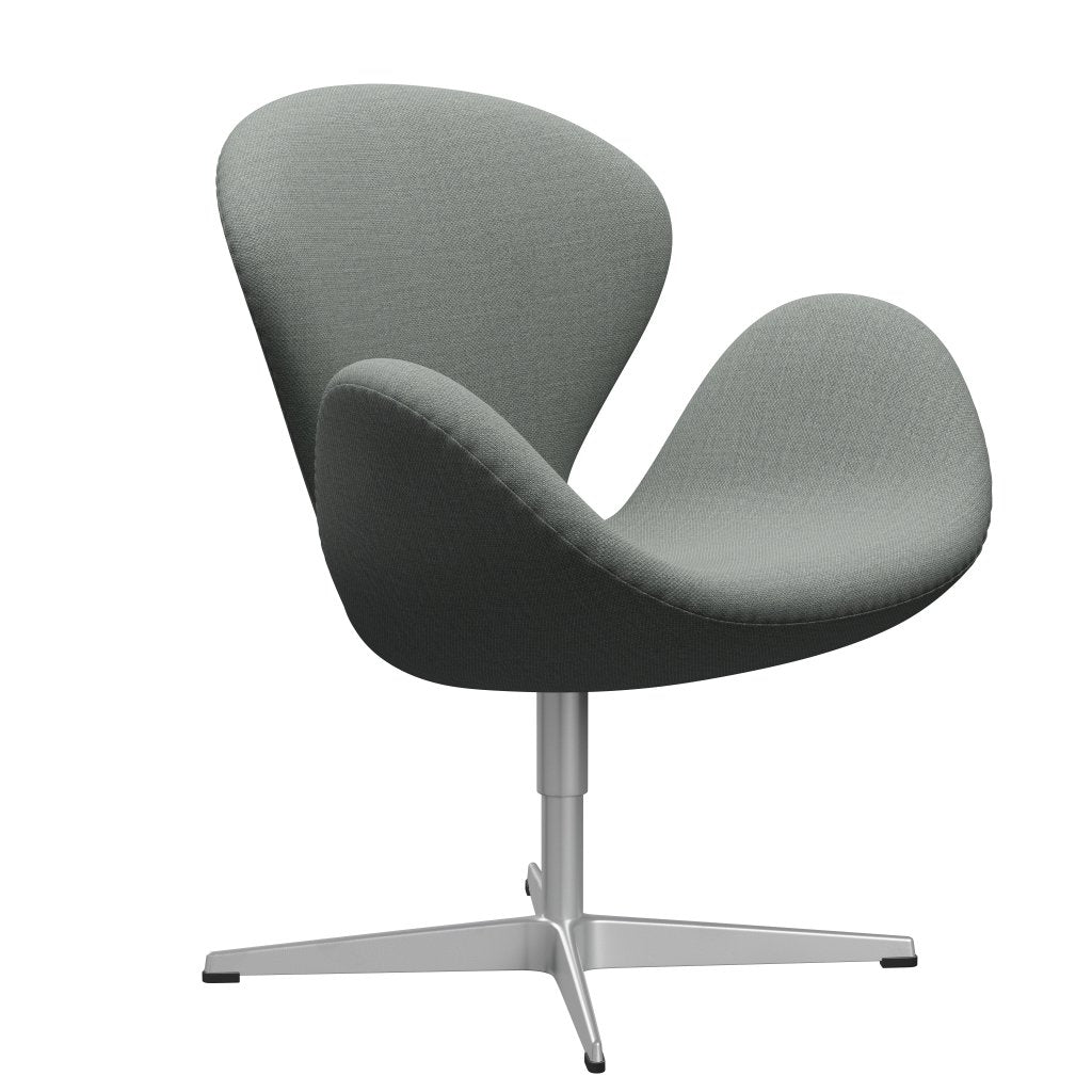 [product_category]-Fritz Hansen Swan Lounge Chair, Silver Grey/Fiord Medium Grey-Fritz Hansen-3320-FIO151-SGBASE-FRI-2
