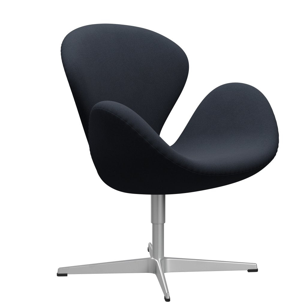 [product_category]-Fritz Hansen Swan Lounge Chair, Silver Grey/Fiord Midnight Blue-Fritz Hansen-3320-FIO782-SGBASE-FRI-2