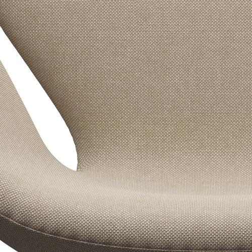 [product_category]-Fritz Hansen Swan Lounge Chair, Silver Grey/Hallingdal Sand-Fritz Hansen-3320-HAL200-SGBASE-FRI-6