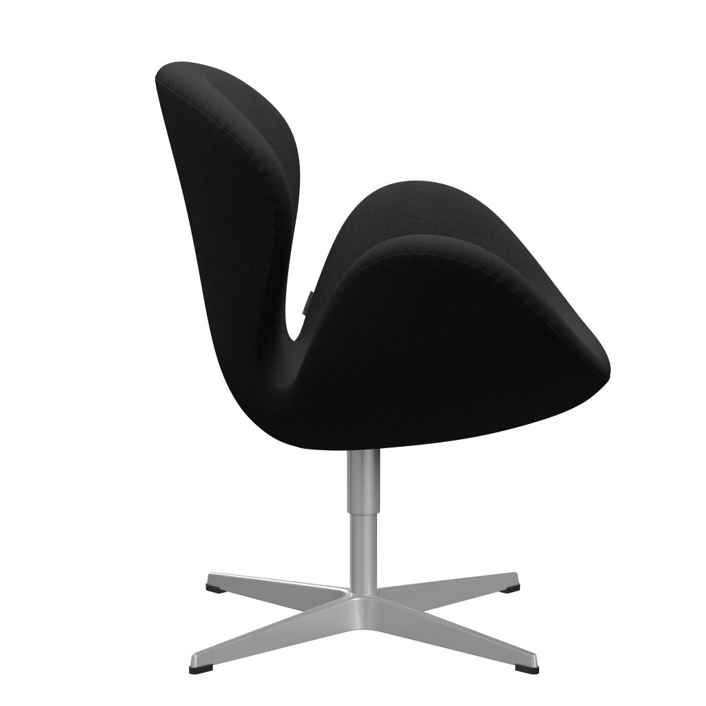[product_category]-Fritz Hansen Swan Lounge Chair, Silver Grey/Steelcut Dark Brown (380)-Fritz Hansen-3320-STI380-SGBASE-FRI-3
