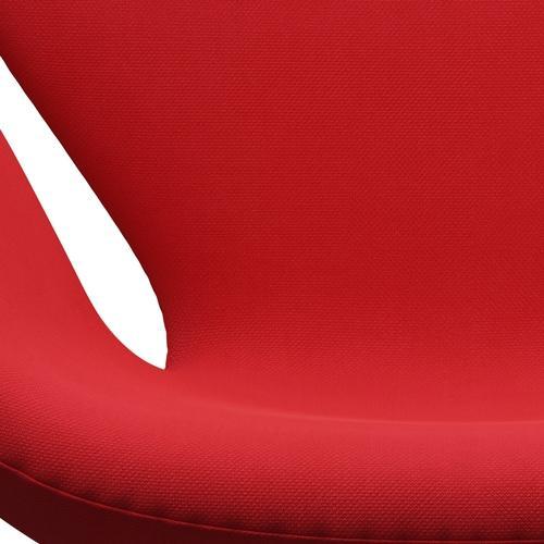 [product_category]-Fritz Hansen Swan Lounge Chair, Silver Grey/Steelcut Neon Red-Fritz Hansen-3320-STI545-SGBASE-FRI-6
