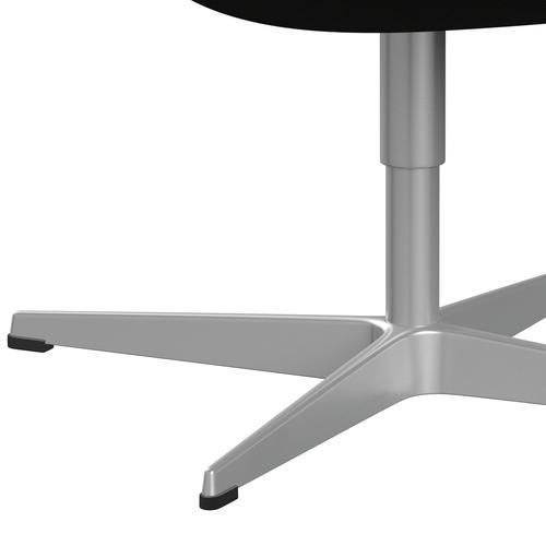 [product_category]-Fritz Hansen Swan Lounge Chair, Silver Grey/Steelcut Trio Dark Brown-Fritz Hansen-3320-STR383-SGBASE-FRI-7