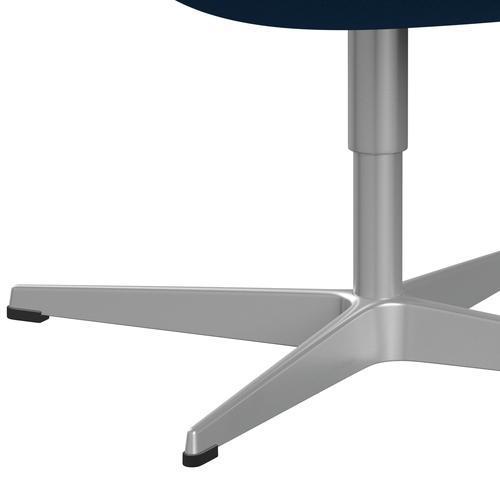 [product_category]-Fritz Hansen Swan Lounge Chair, Silver Grey/Steelcut Trio Turquoise/Blue-Fritz Hansen-3320-STR865-SGBASE-FRI-7