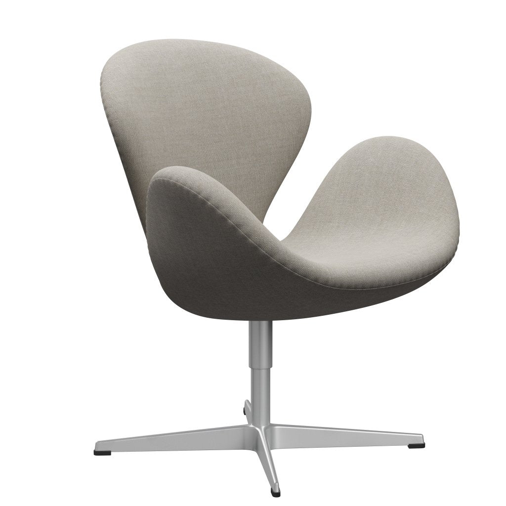[product_category]-Fritz Hansen Swan Lounge Chair, Silver Grey/Sunniva Beige-Fritz Hansen-3320-SV717-SGBASE-FRI-2